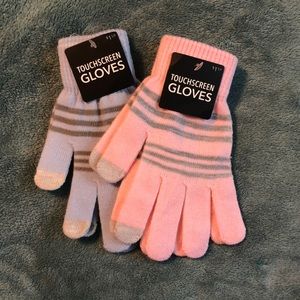 Touchscreen Knit Gloves 2 Pack